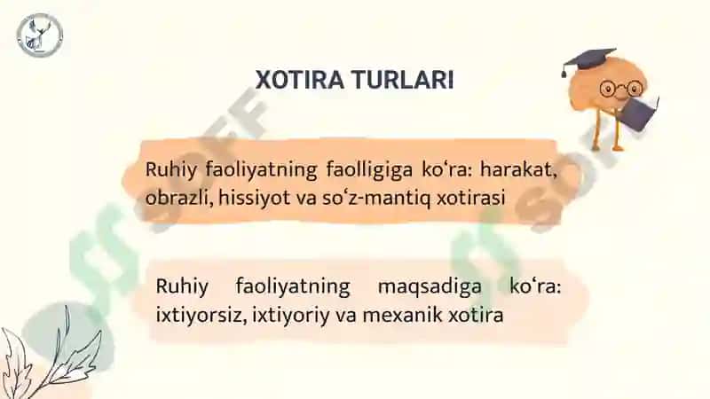 Xotira Haqida Tushuncha 4