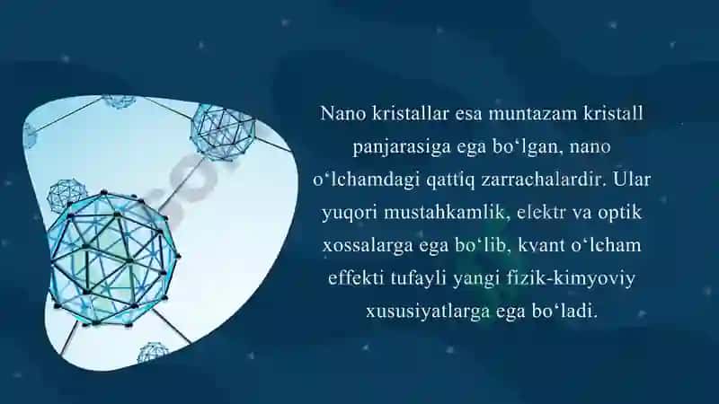 NANO TEXNOLOGIYALAR 4