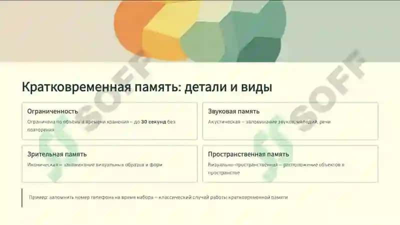 типы памяти и её процессы 4