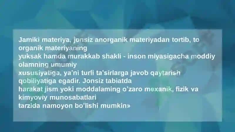 Psixika va Ong Tarqqiyoti 4
