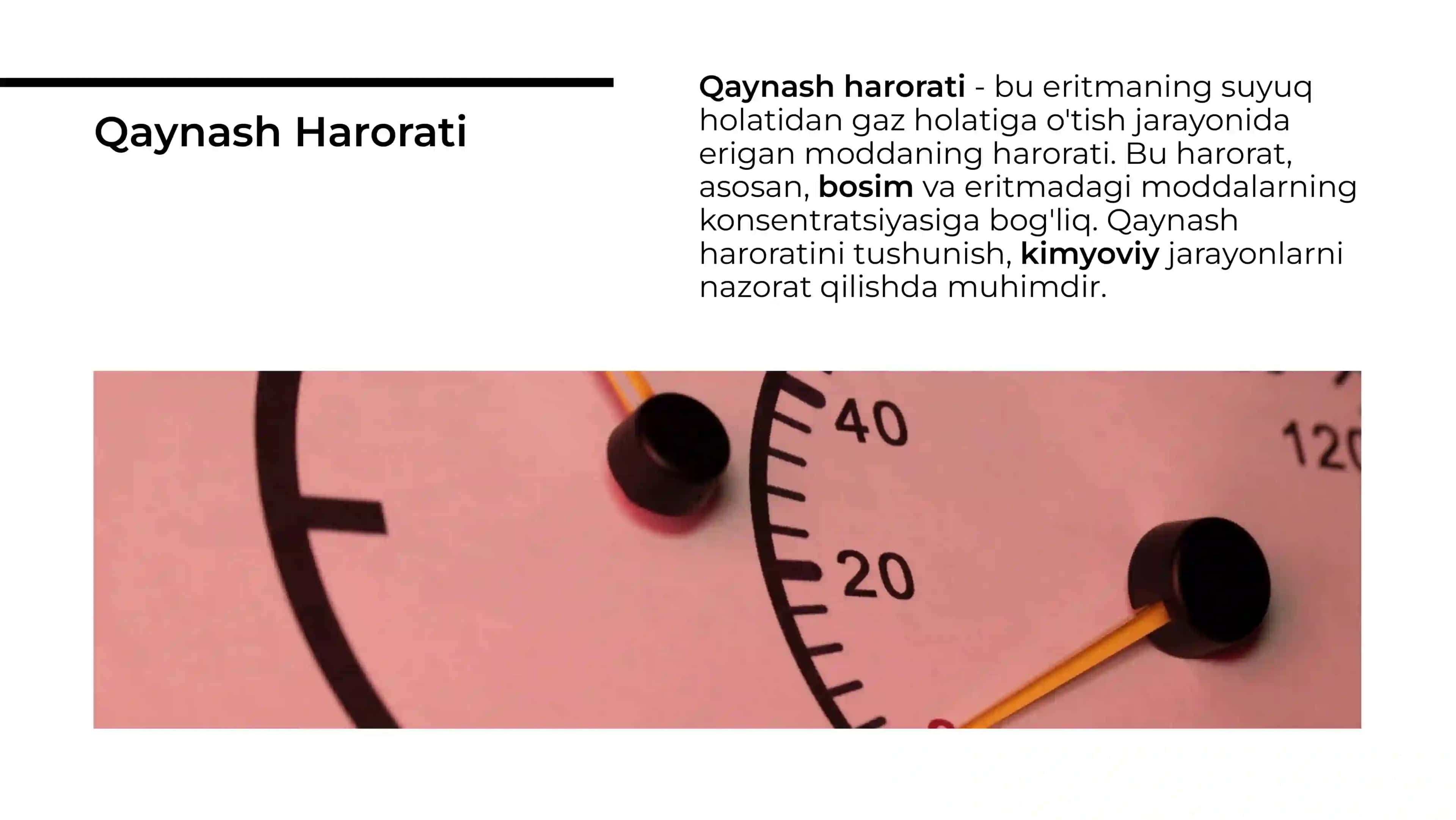 Eritma Nima? Qaynash va Muzlash Harorati 4