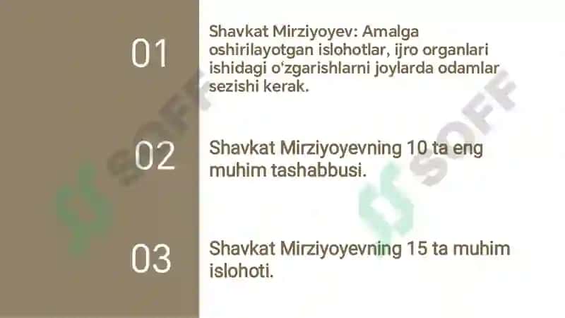 Yangi O‘zbekiston Prezident 5