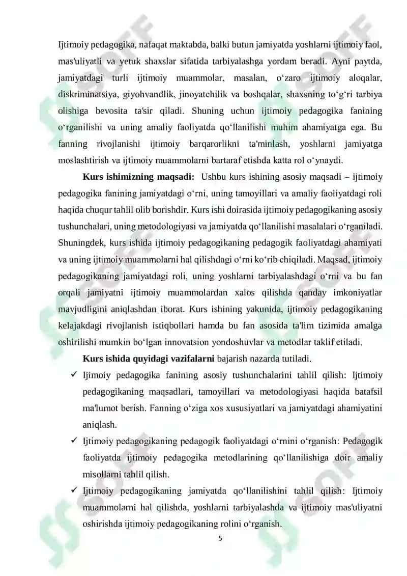 Ijtimoiy Pedagogika Fan va Amaliy Faoliyat 5