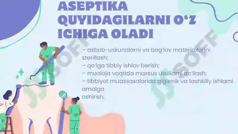 Stomatologiyada aseptika va aseptika qoidalari 5