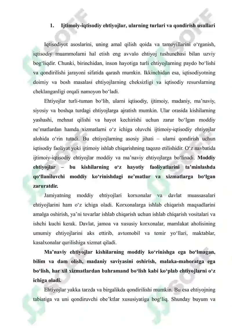 Ijtimoiy-iqtisodiy ehtiyojlar 5