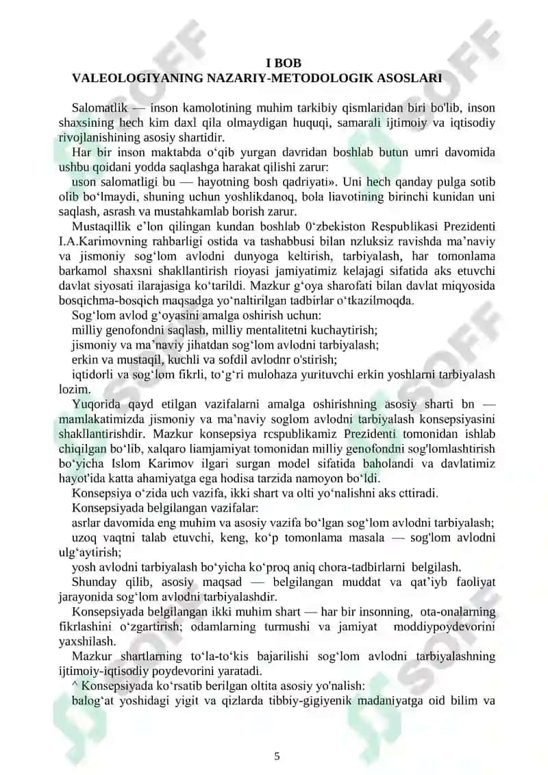 Valeologiya asoslari 5