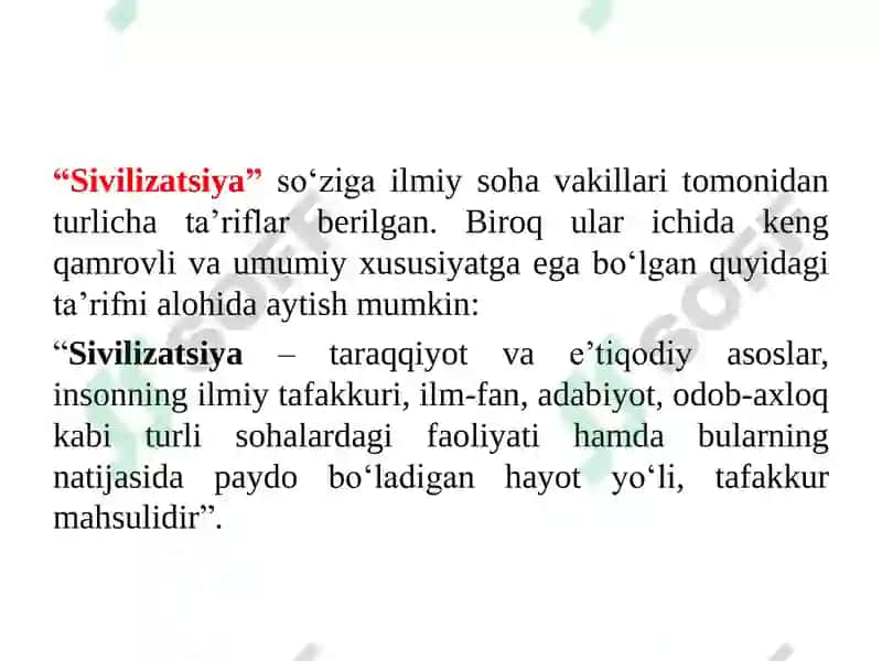 Islom sivilizatsiyasi tarixi 5