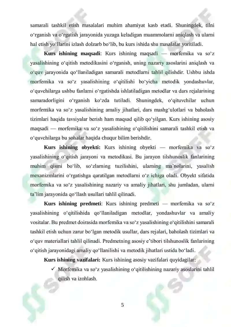 Morfemika va soʻz yasalishini oʻqitish metodikasi 5