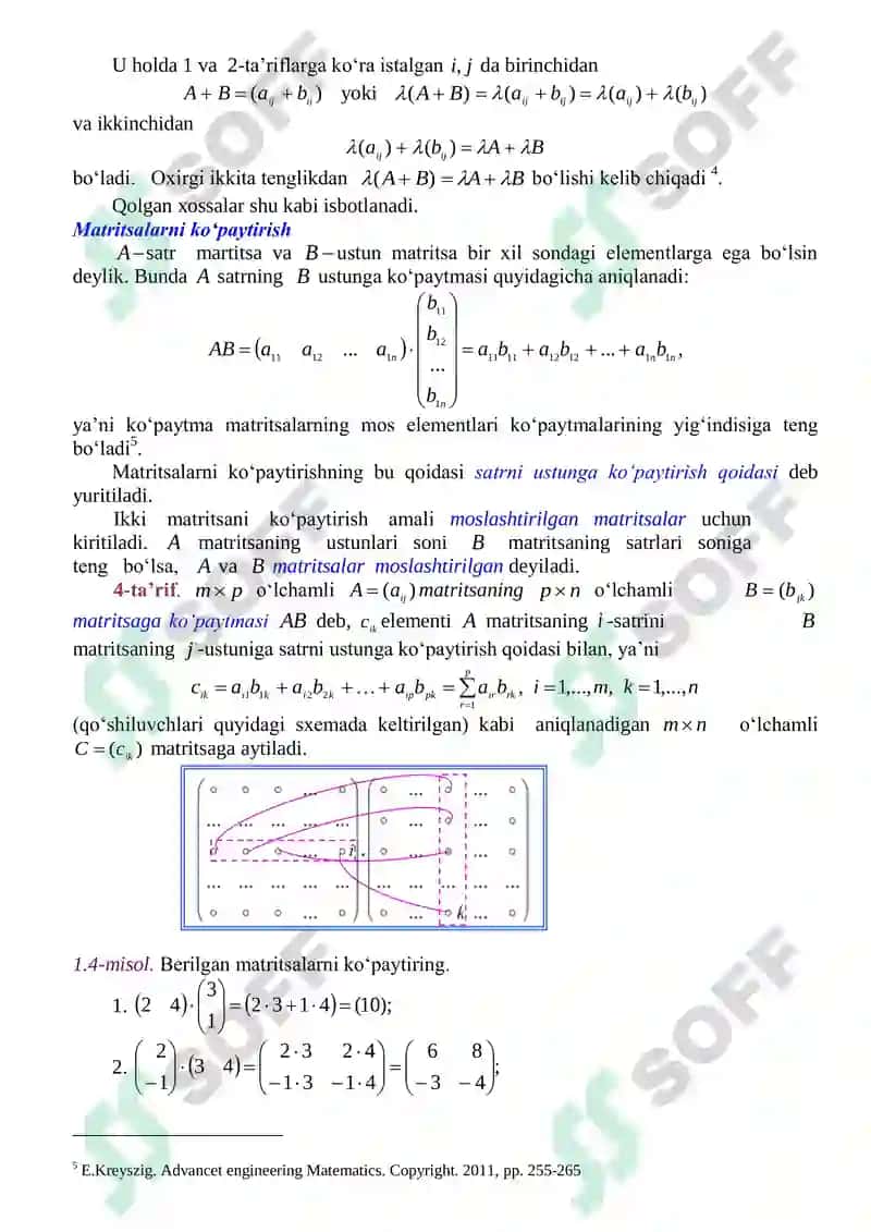 Matritsalar 5