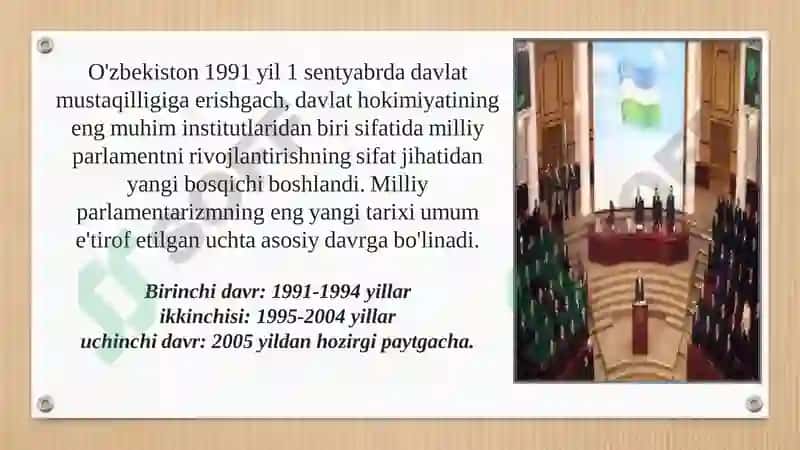 O'zbekistonning eng yangi tarixi fanidan taqdimoti 5