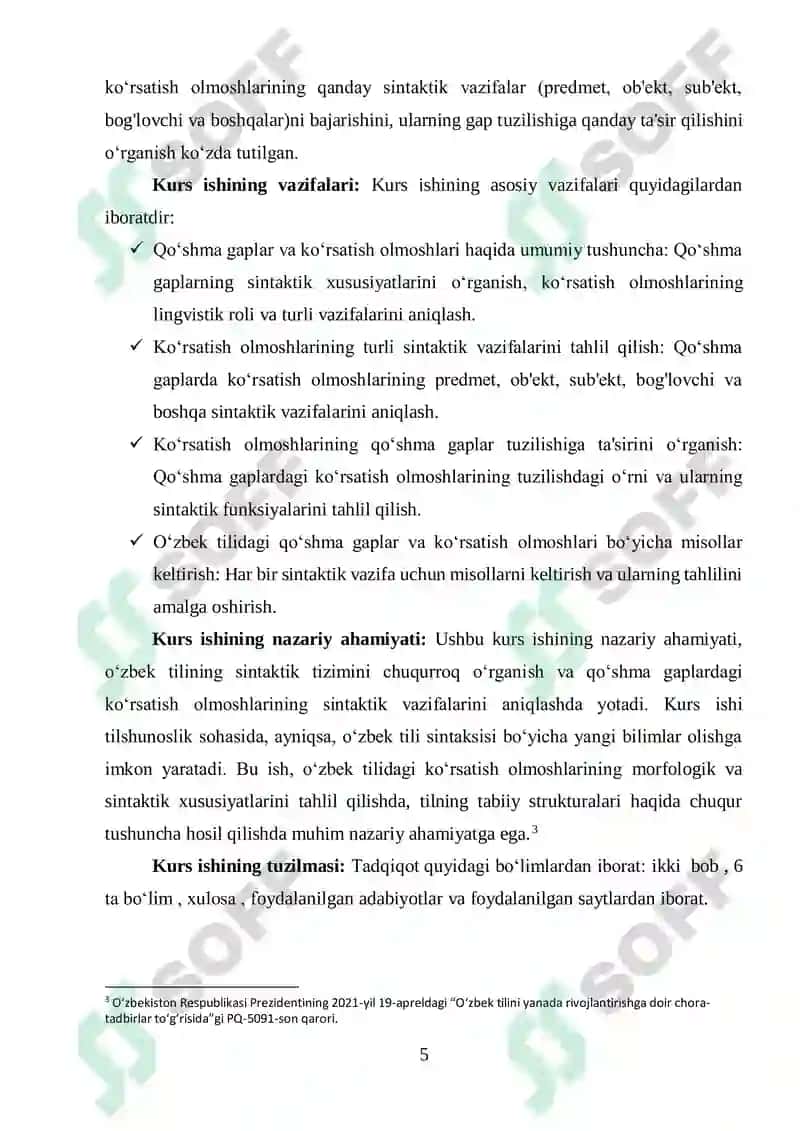 O‘zbek tili va adabiyoti 5