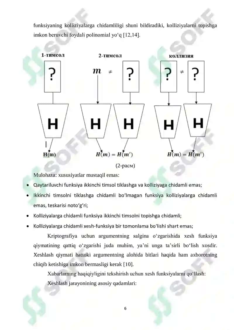 SHA-1 xesh funksiyasi tadqiqi 6