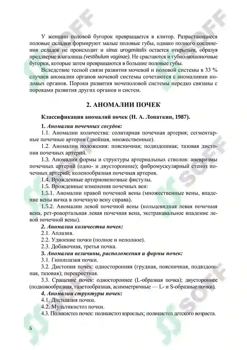 Аномалии мочеполовых органов 6