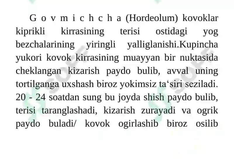 Qovoq kasalliklari 6