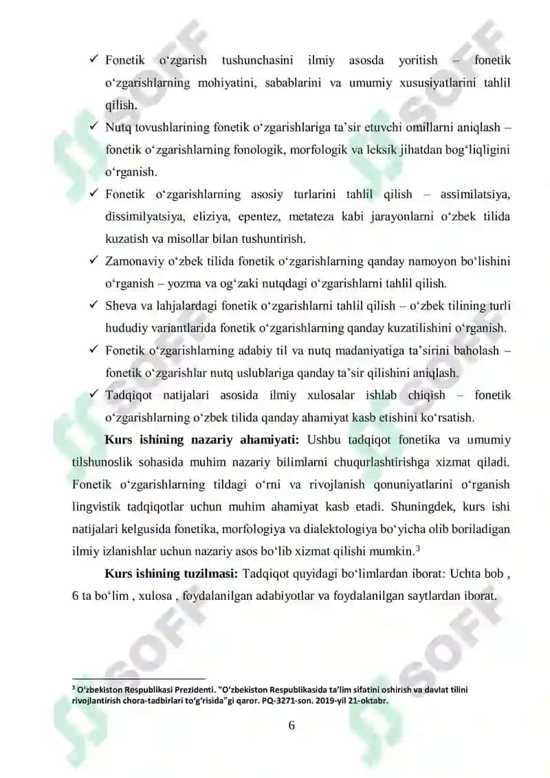 Nutq tovushlarining fonetik oʻzgarishlari 6