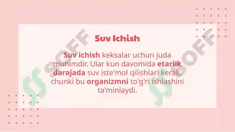 Keksalarda soglom turmush tarzi 6