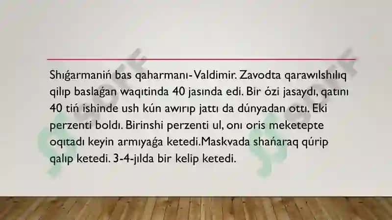 Payğambar Jasındağı Kúyev 6