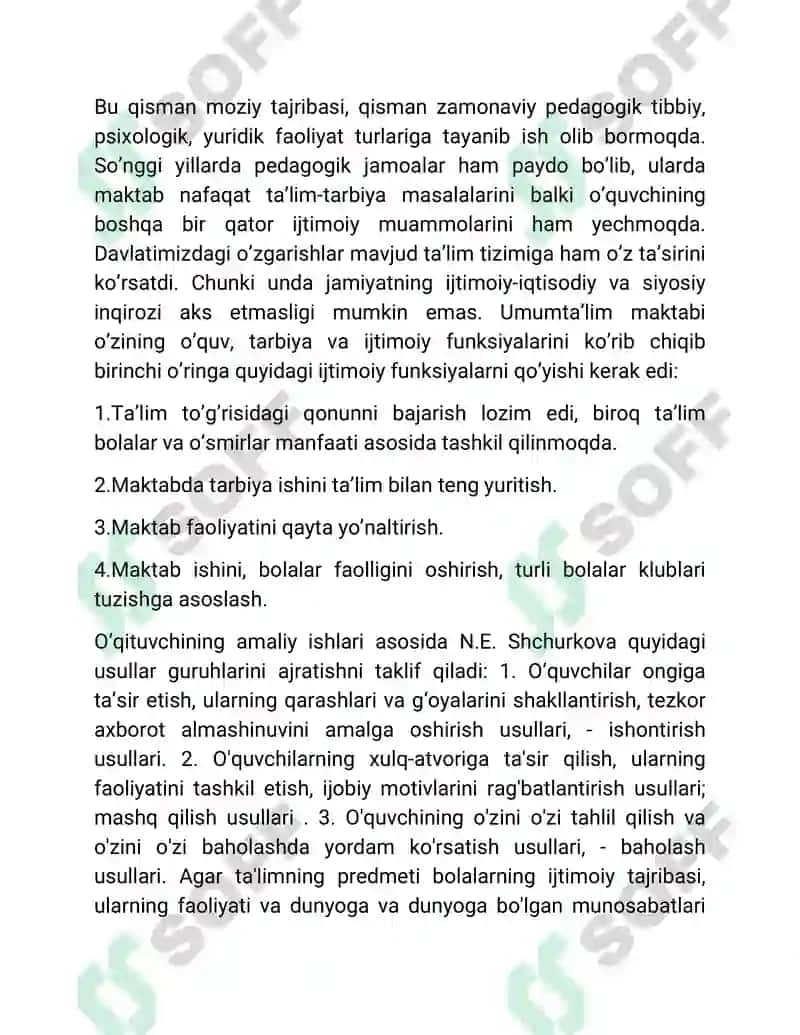Ijtimoiy pedagogikada ishontirish metodi 6