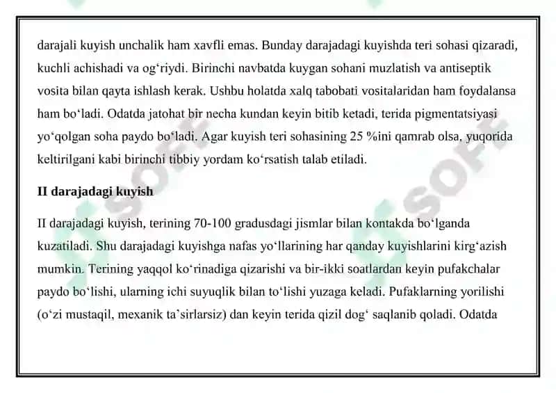 KUYISH KASALLIGINING TERAPEVTIK ASPEKTLARI 6