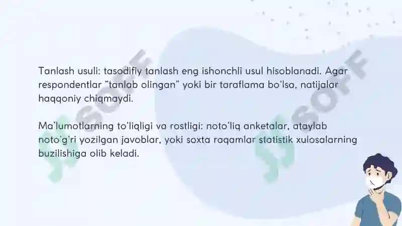 Statistik tadqiqot 6