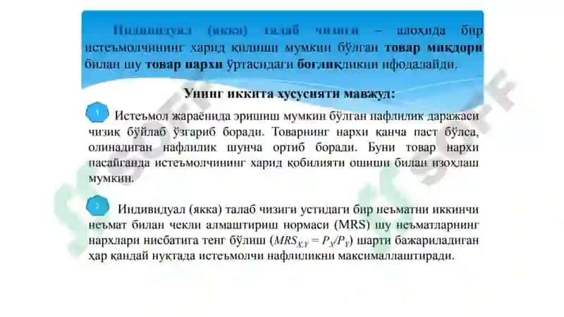 Mikroiqtisodiyot 6