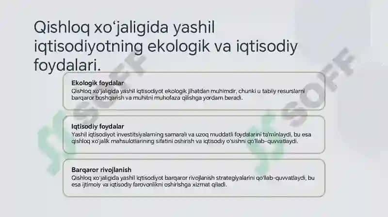 Yashil iqtisodiyot 6