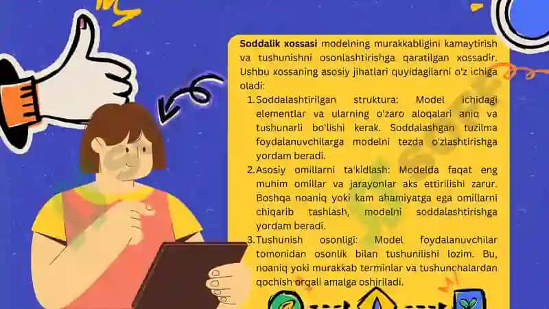 Modellarni tuzishning asosiy xossalari. 7