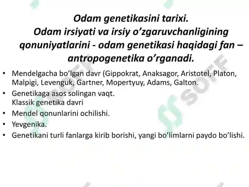 Antropogenetika 7