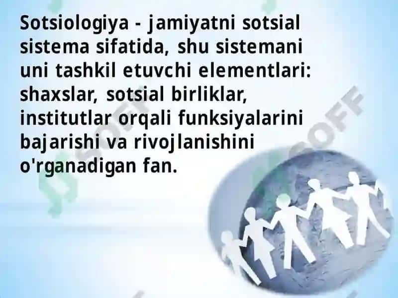Sotsiologiya fan sifatida 7