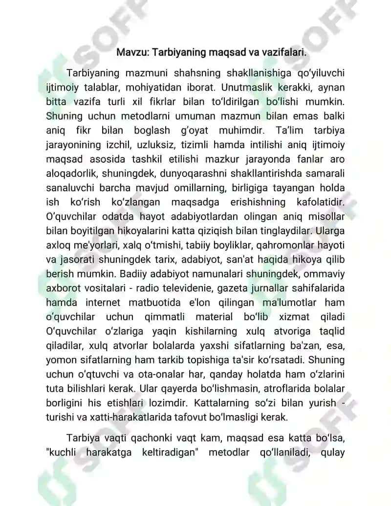 Taʼlim tashkilotlari pedagog xodimlarining huquqiy maqomi. 7