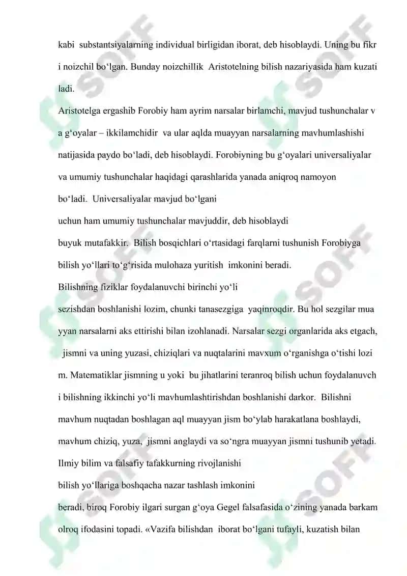 Ilk o’rta asr Sharq falsafasi va uyg’onish davri 7
