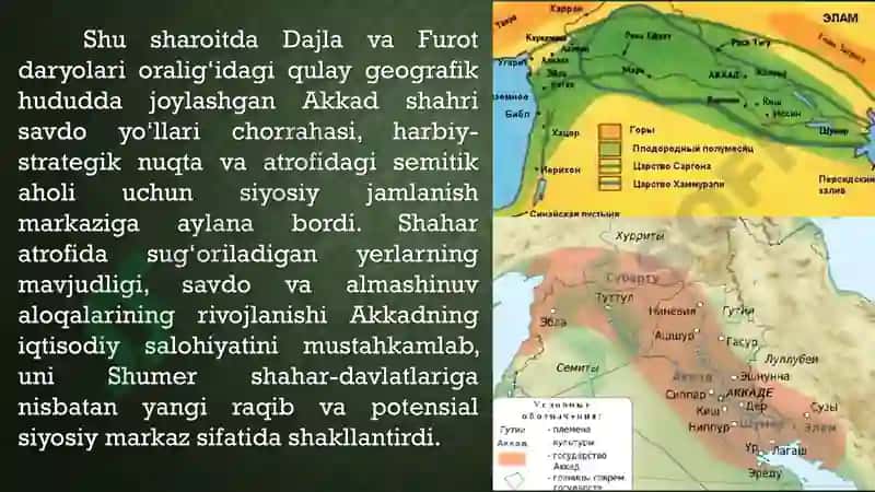AKKAD DAVLATINING YUKSALISHI 7