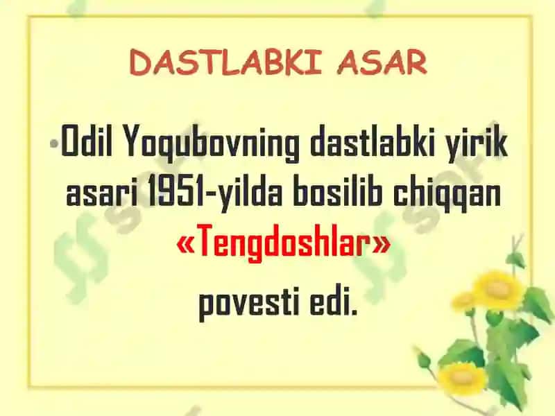 Odil Yoqubov 7