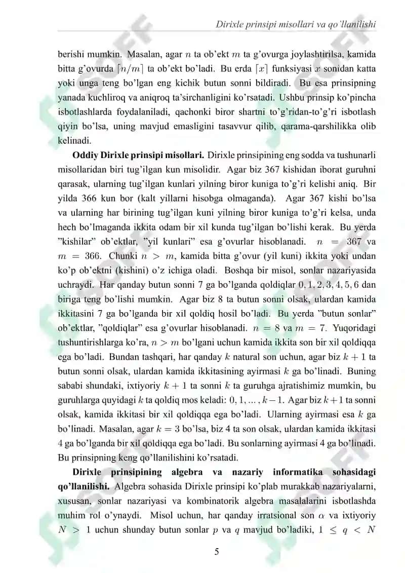Dirixle prinsipi 7