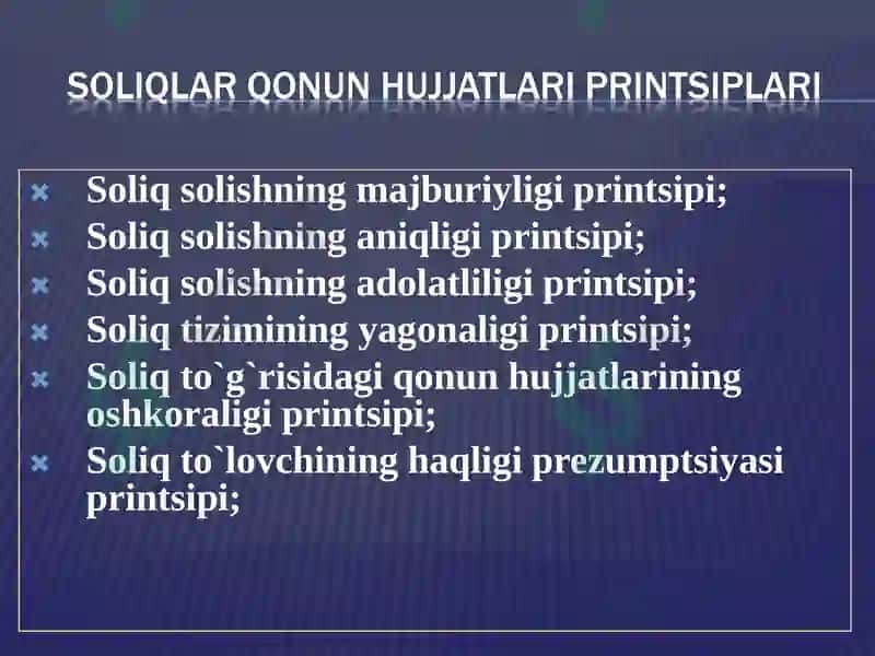 SOLIQLARNING MAKROIQTISODIY MOHIYATI VA ROLI 7
