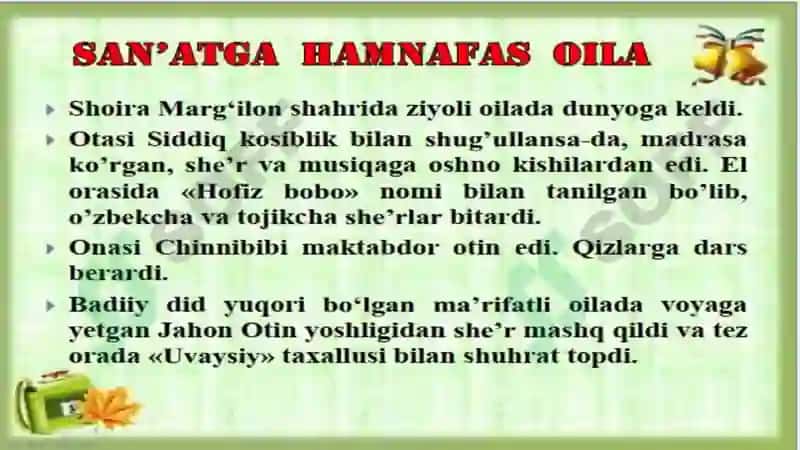 Amiriy,Nodira,Uvaysiylarning hayoti va ijodi55 7