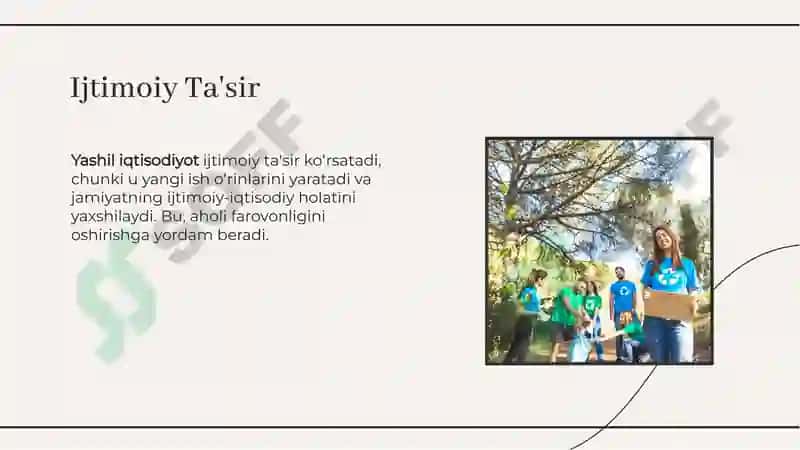 Yashil Iqtisodiyotga O‘tish 7
