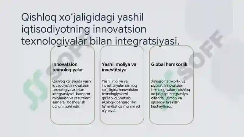 Yashil iqtisodiyot 8