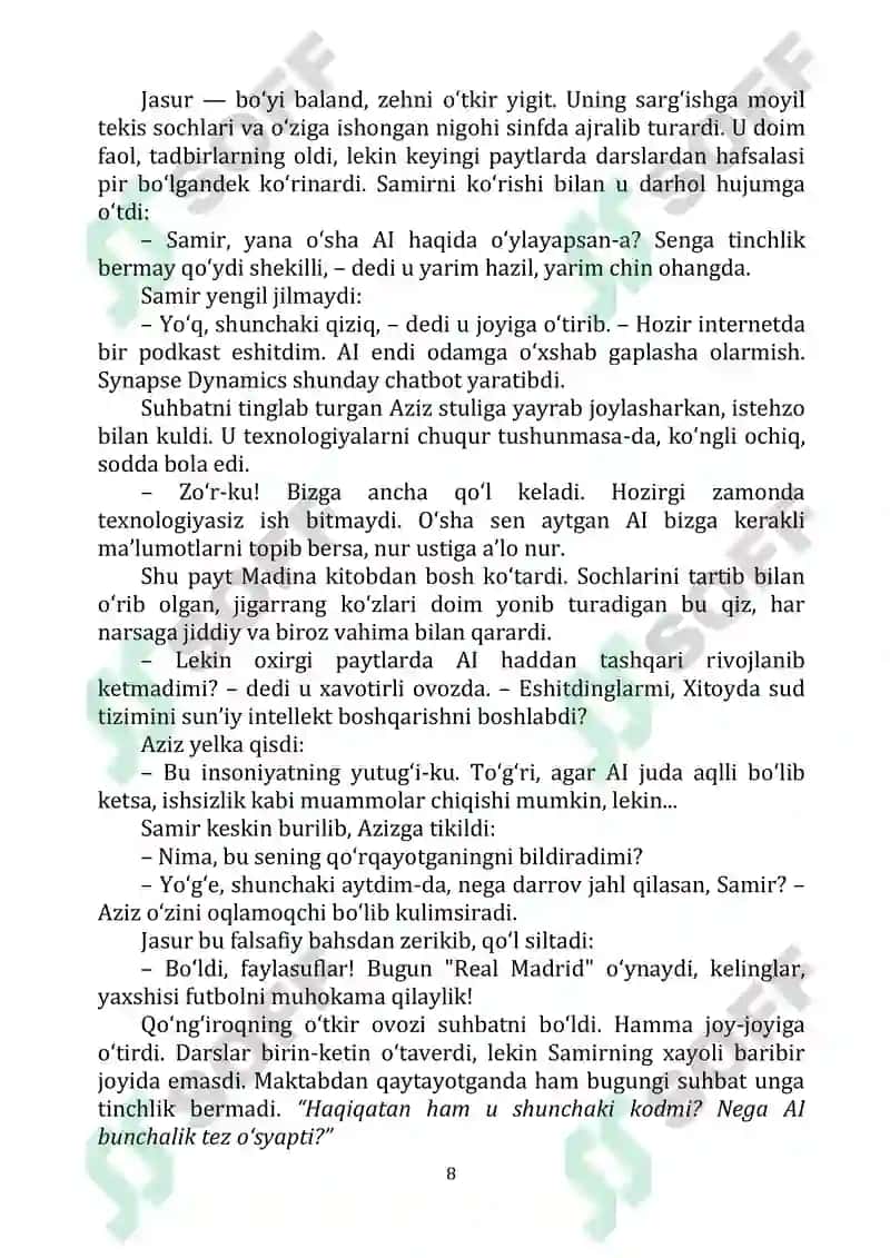 NeoGPT insoniy aqlga qarshi 8