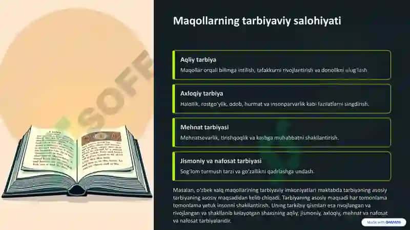 XP_“Avesto” va xalq pedagogikasi g‘oyalaridagi uyg‘unlik 8