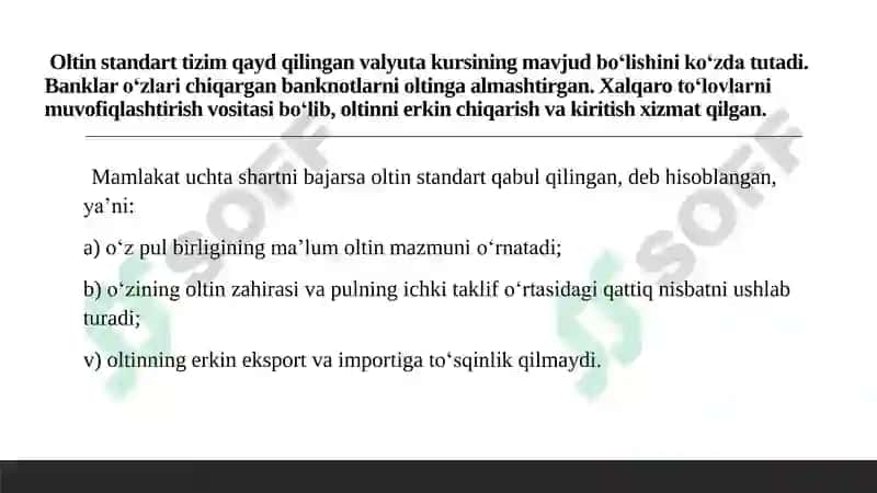 Valyuta munosabatlari 8