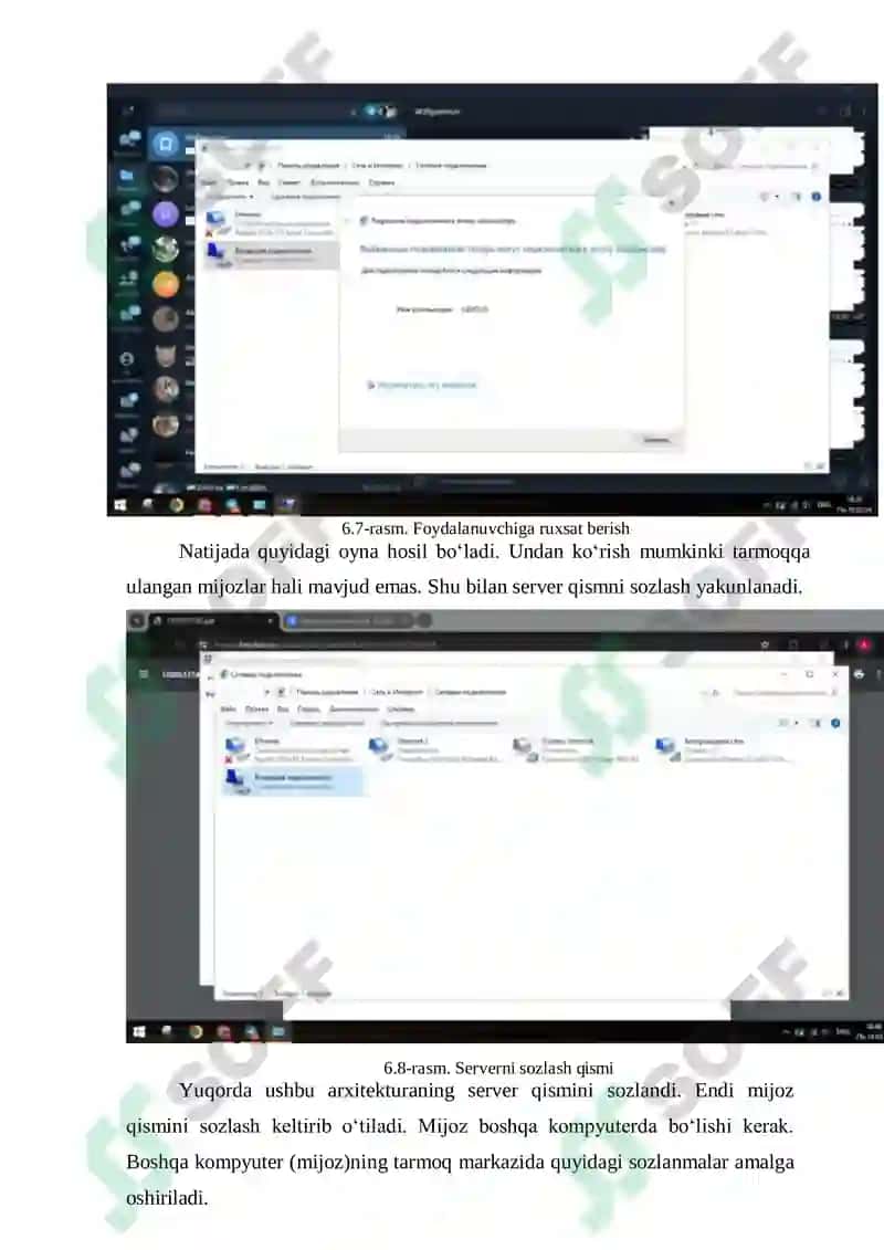 Windows OT da VPN tarmog‘ini sozlash 8