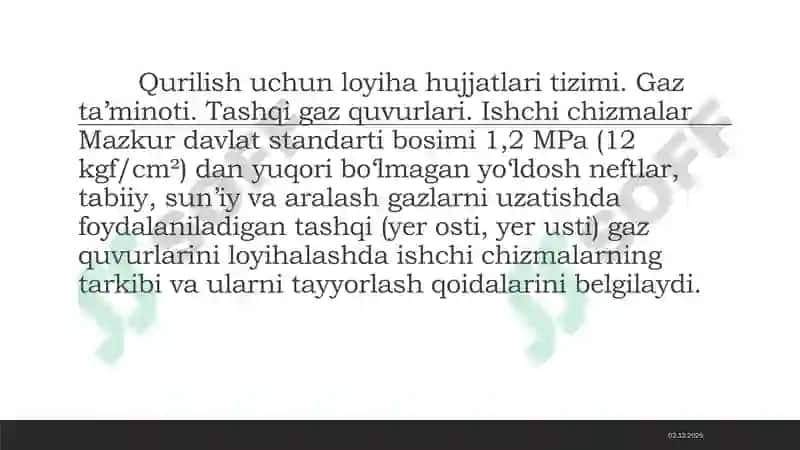 Gaz quvurlari 8