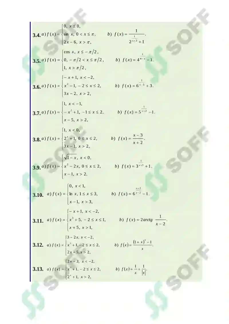 Hisob (Calculus) fanidan Mustaqil ish (Shaxsiy topshiriqlar) savollari 8