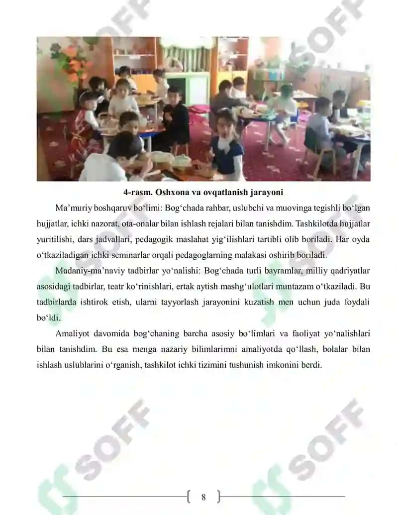 MALAKAVIY AMALIYOT HISOBOTI 8