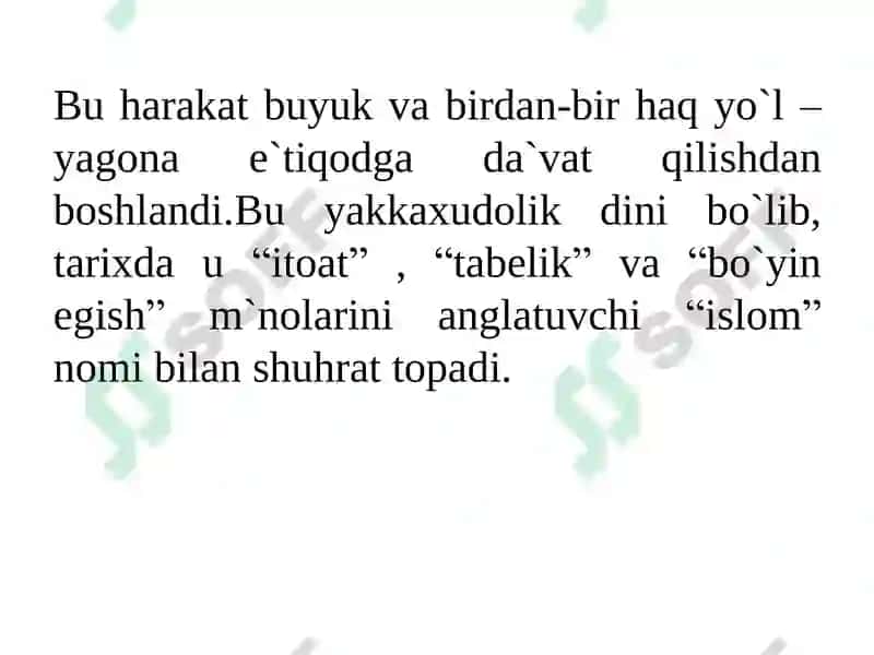 Islom sivilizatsiyasi 8