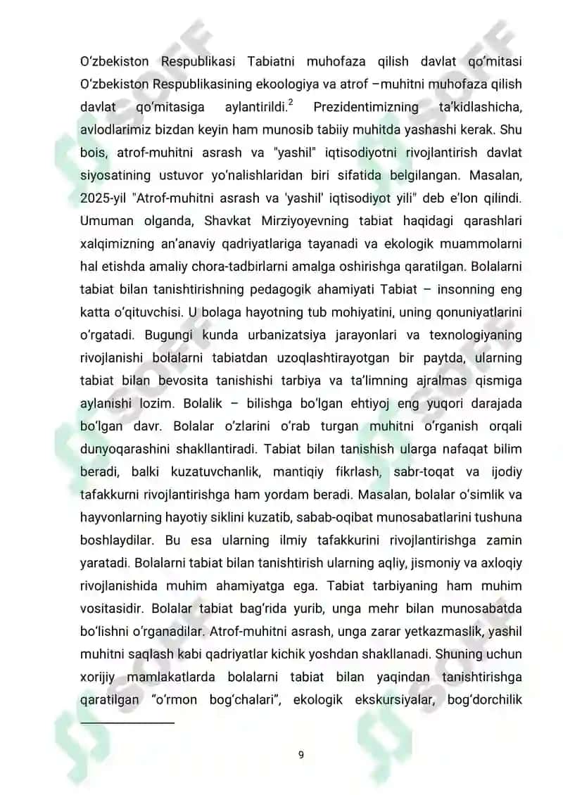 Ekologik Ta'lim Dasturlari 8
