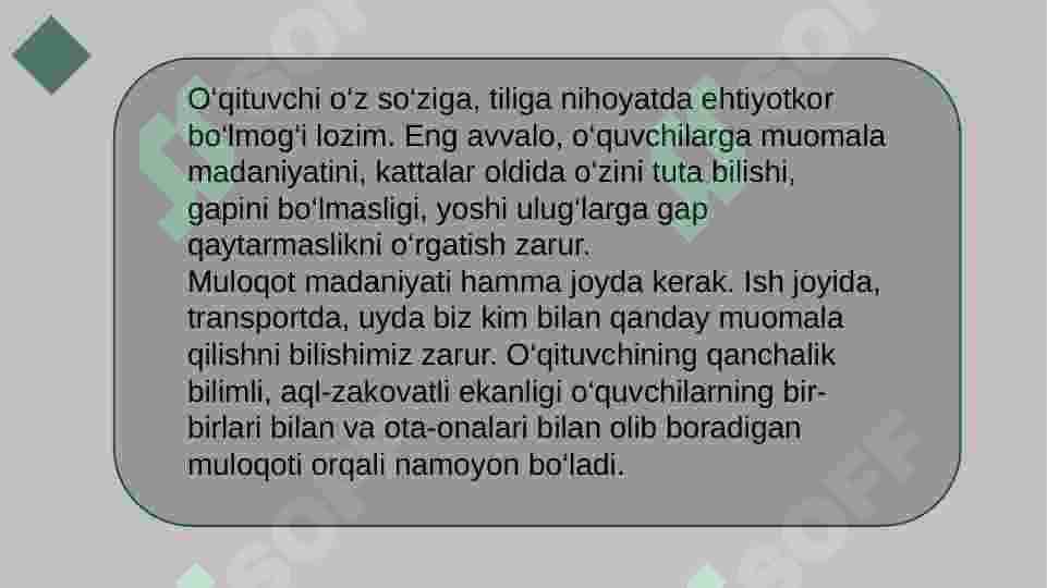 Pedagogik muloqot 6