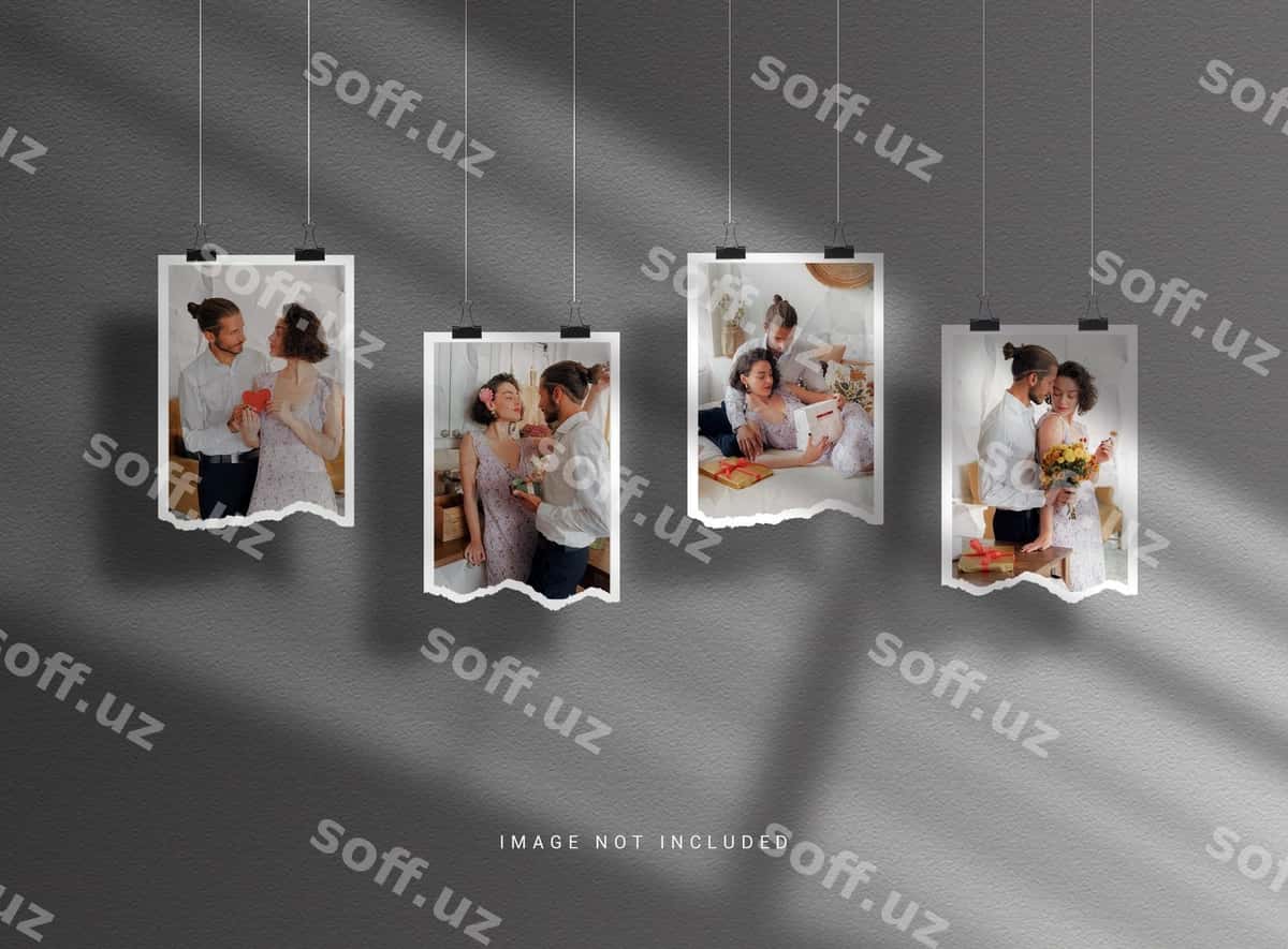 Foto ramka namunalari | Photo frame mockups 1