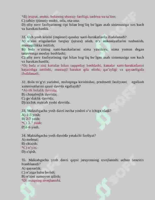 Psixologiya Test 6